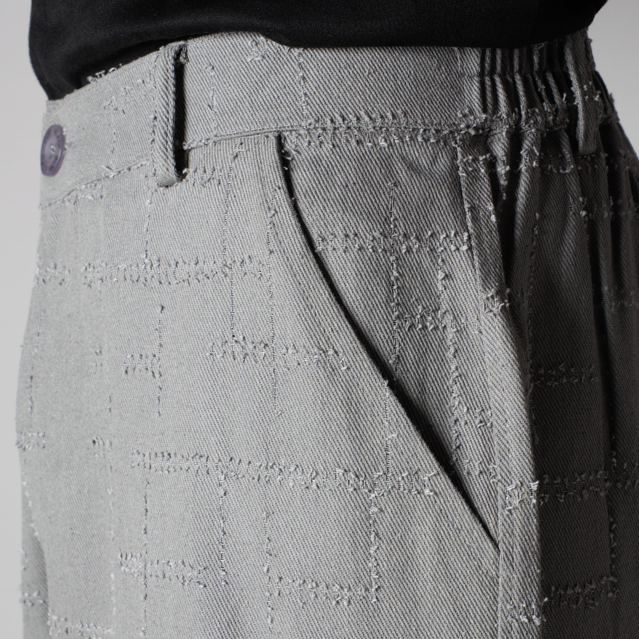 GREY ROOFING BOOT CUT DENIM - Hophead