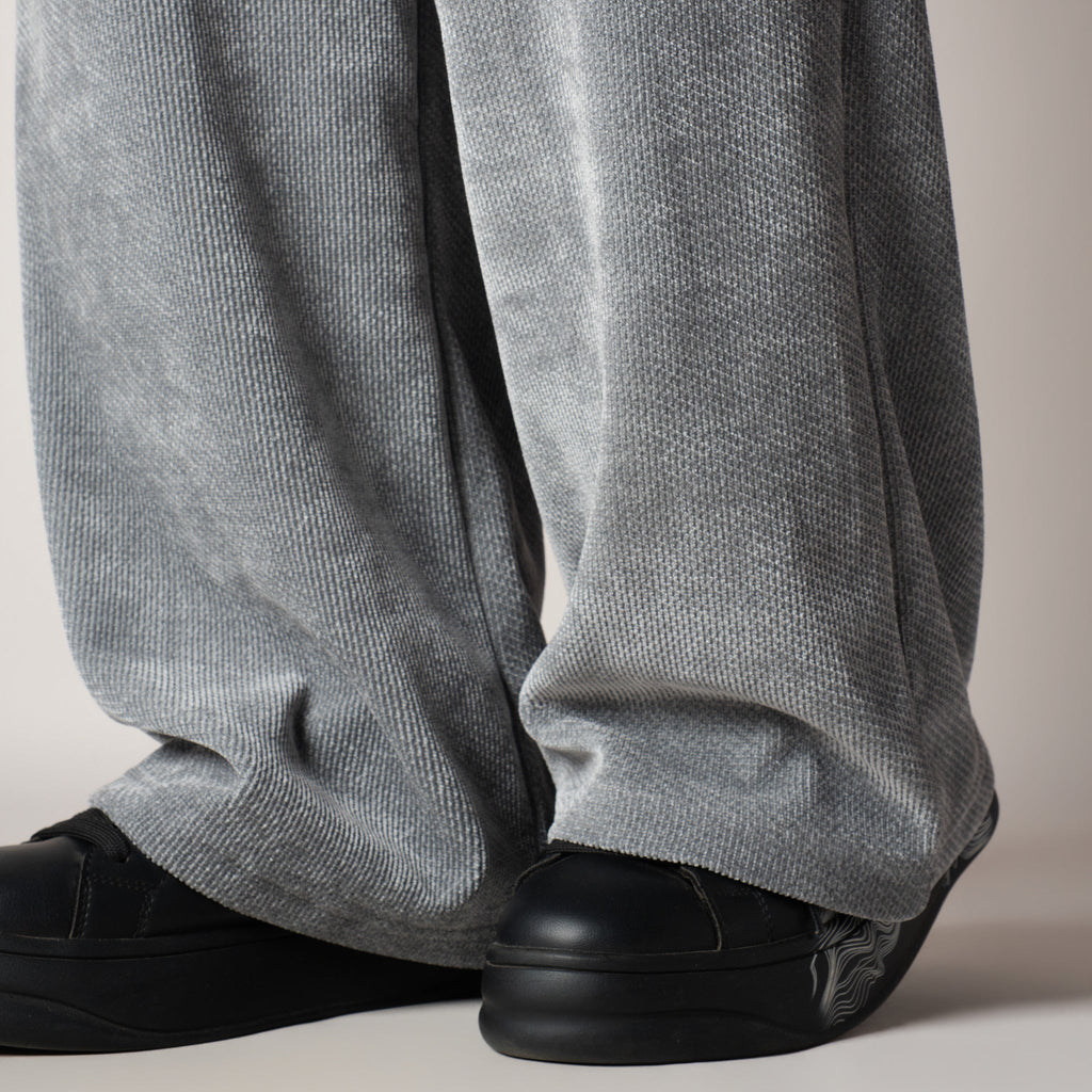 GREY STONE KNITDRIP SWEATPANTS - Hophead