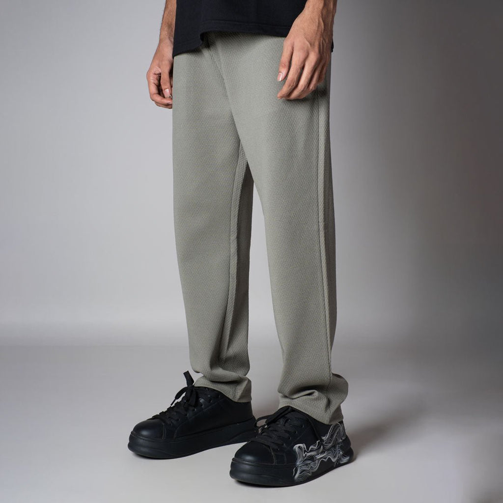 GREY TEXTURED SWEATPANT - Hophead