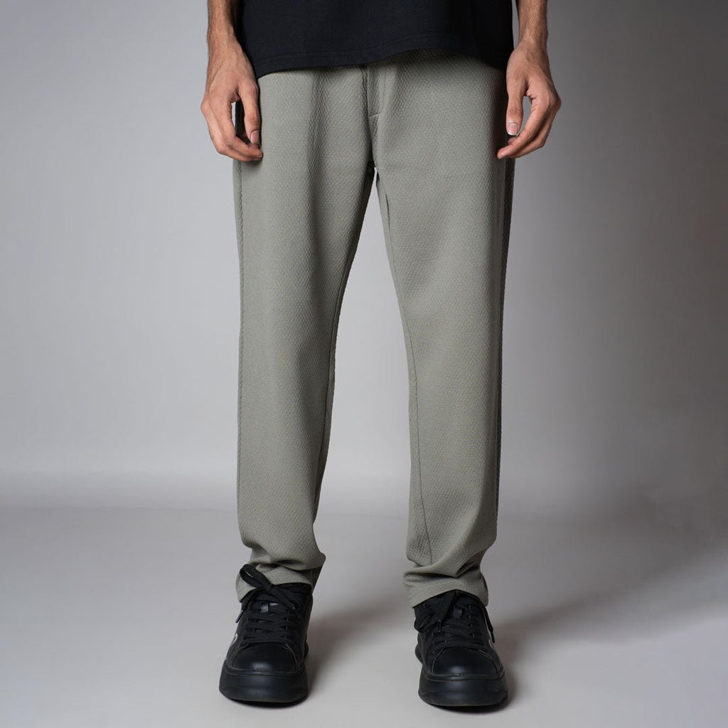 GREY TEXTURED SWEATPANT - Hophead