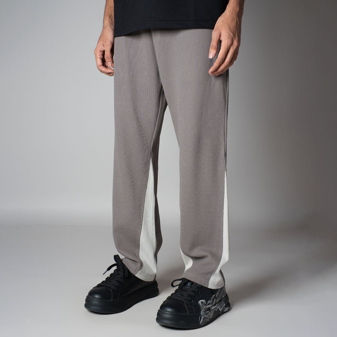 GREY TWO TONE SWEATPANTS - Hophead