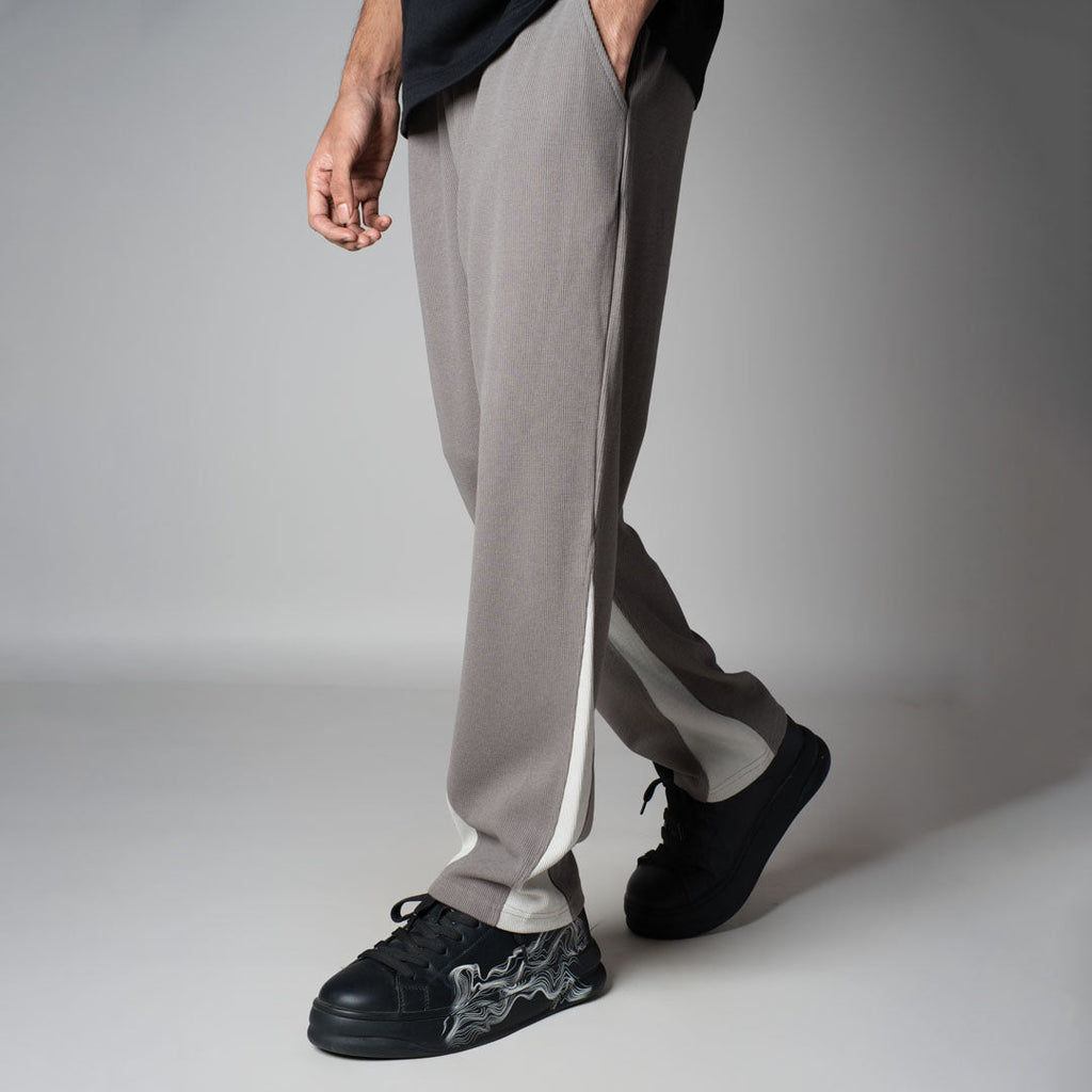 GREY TWO TONE SWEATPANTS - Hophead