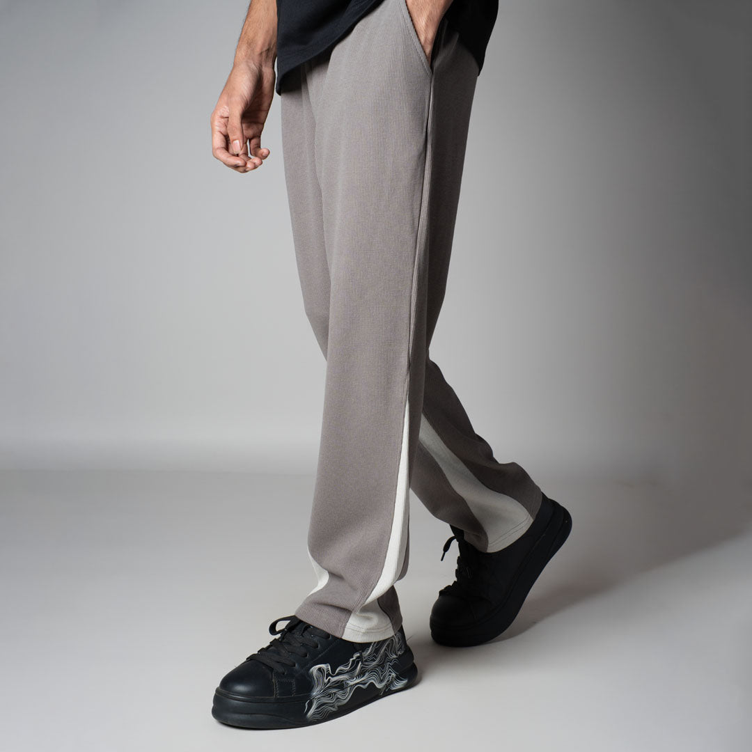 GREY TWO TONE SWEATPANTS - Hophead