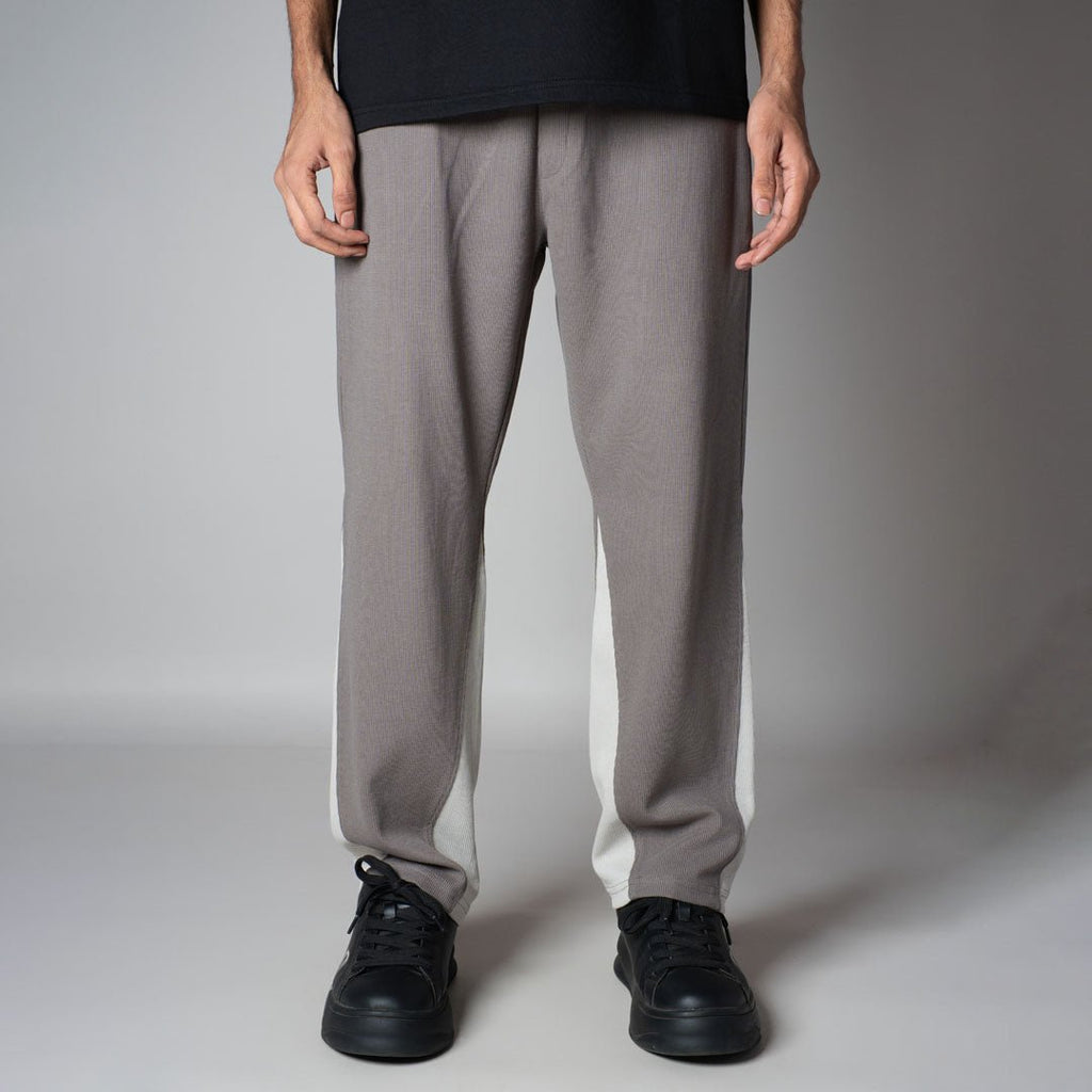 GREY TWO TONE SWEATPANTS - Hophead