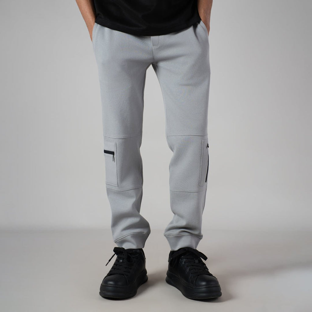 GREY ZIP POCKET SWEATPANT - Hophead