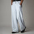 ICE BLUE SOFTMOVE COTTON LINEN PANTS