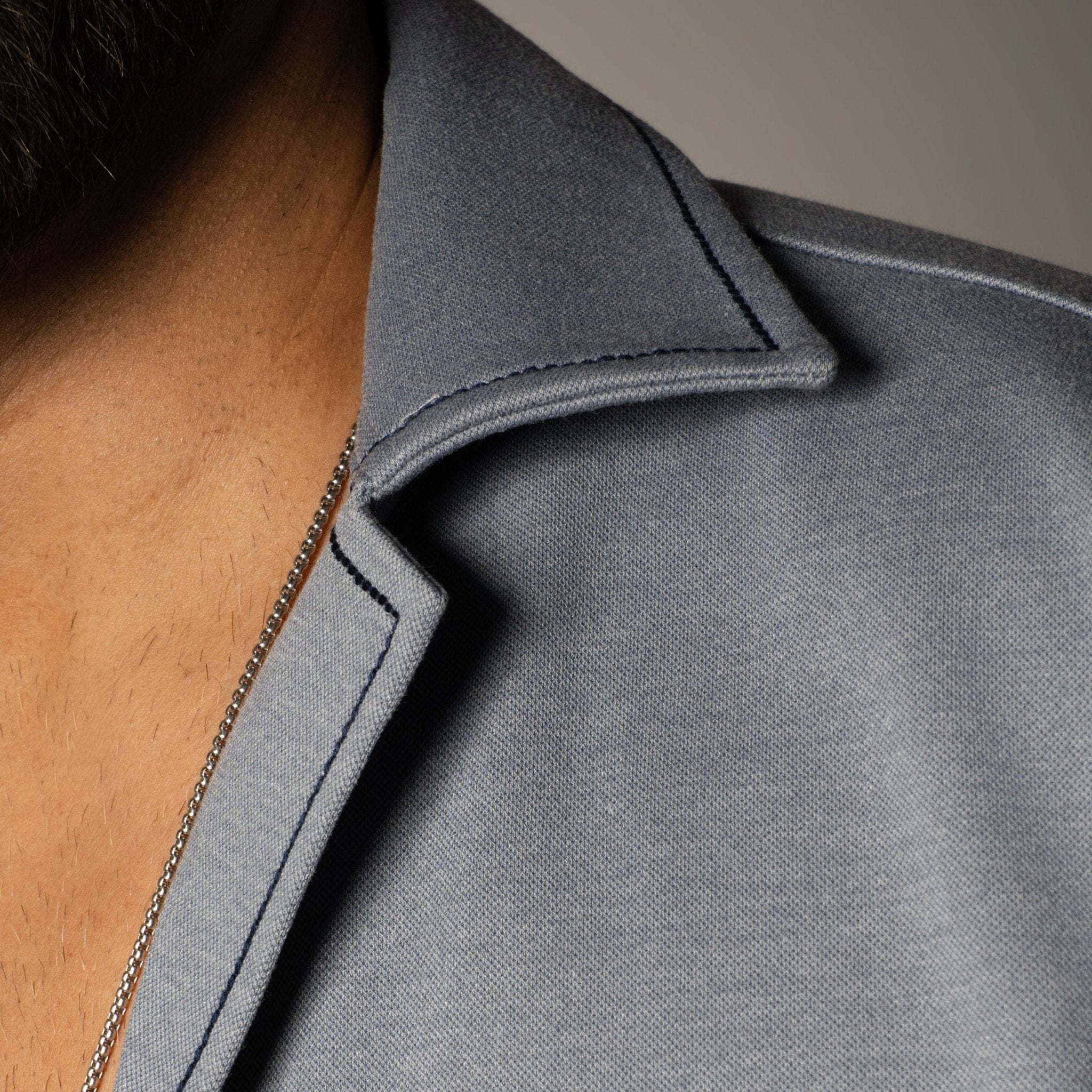 Iceblue Cuban Collar Shirt - Hophead