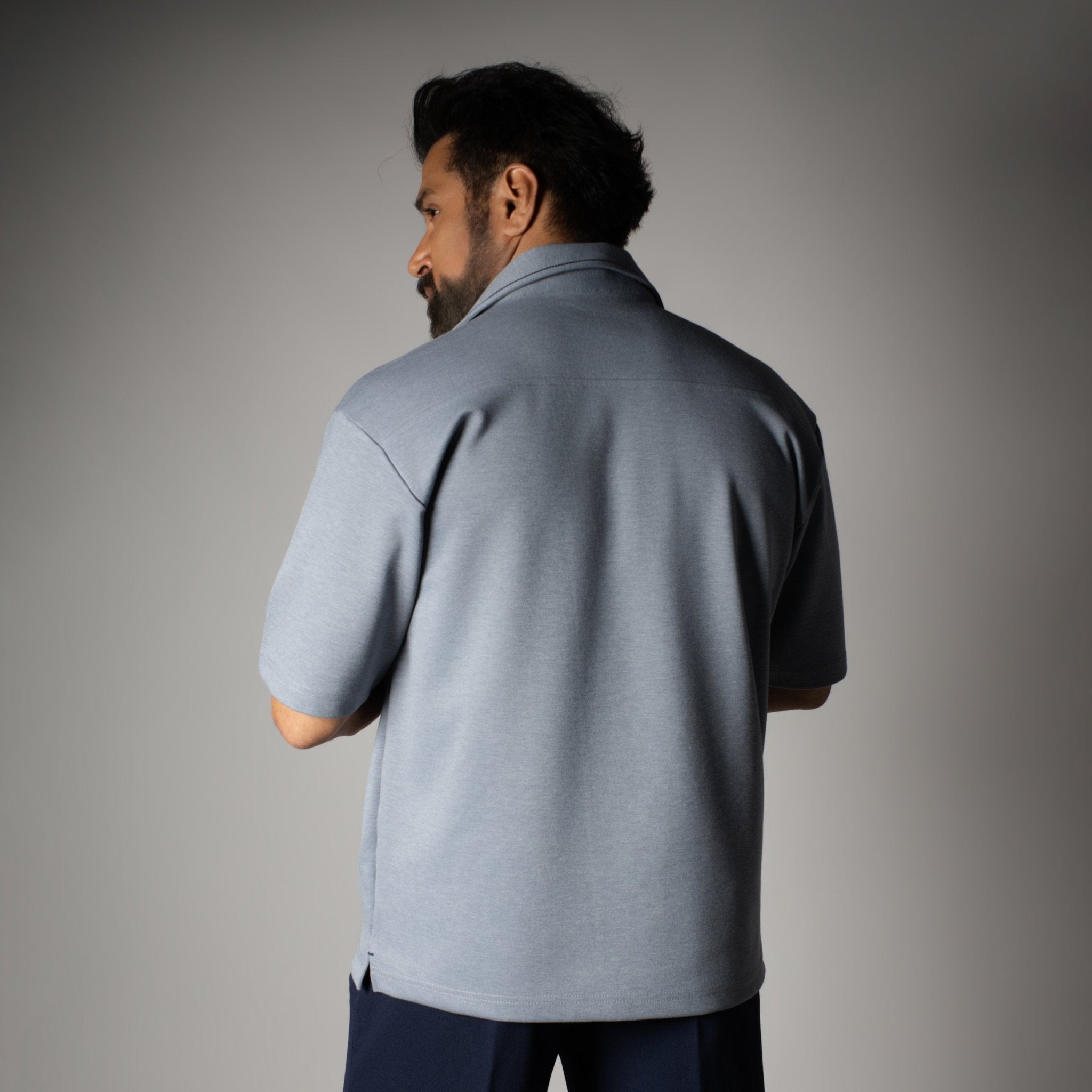 Iceblue Cuban Collar Shirt - Hophead
