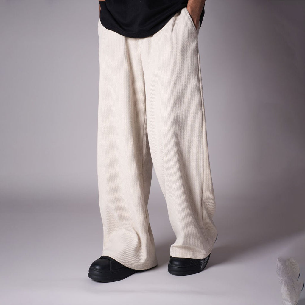 IVORY CORDRIP SWEATPANTS - Hophead
