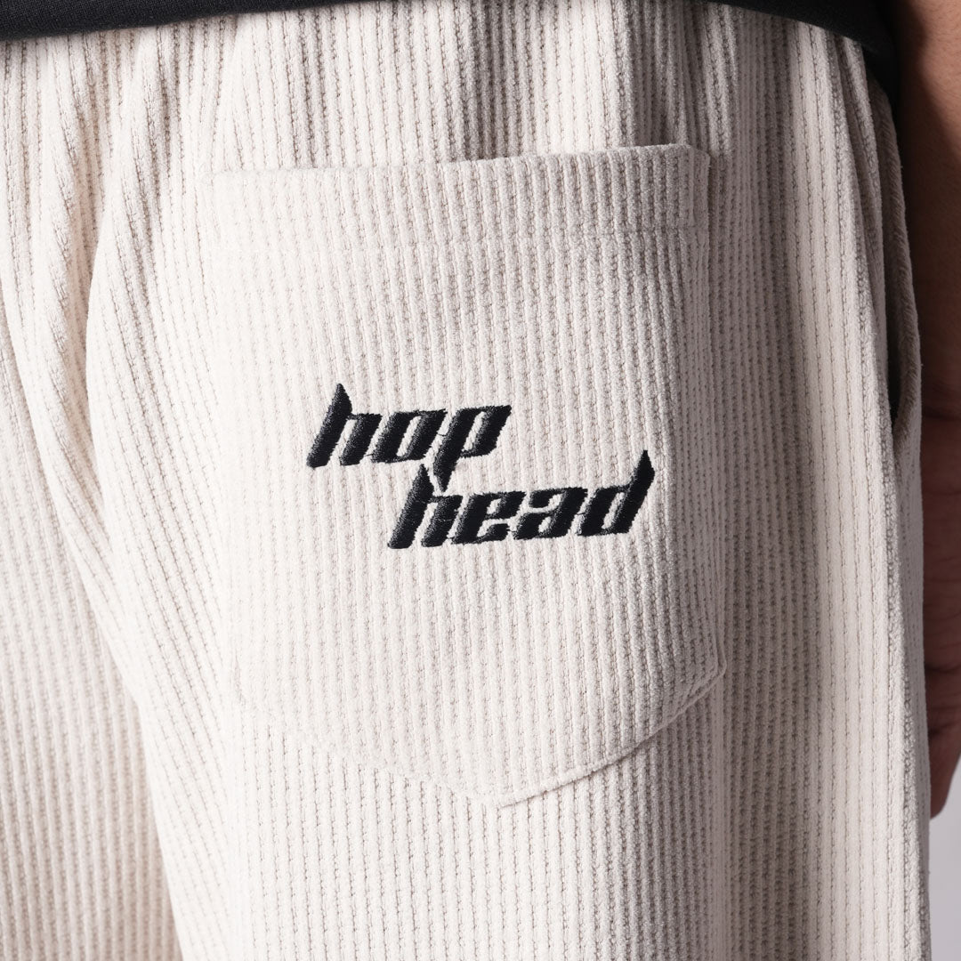 IVORY CORDRIP SWEATPANTS - Hophead