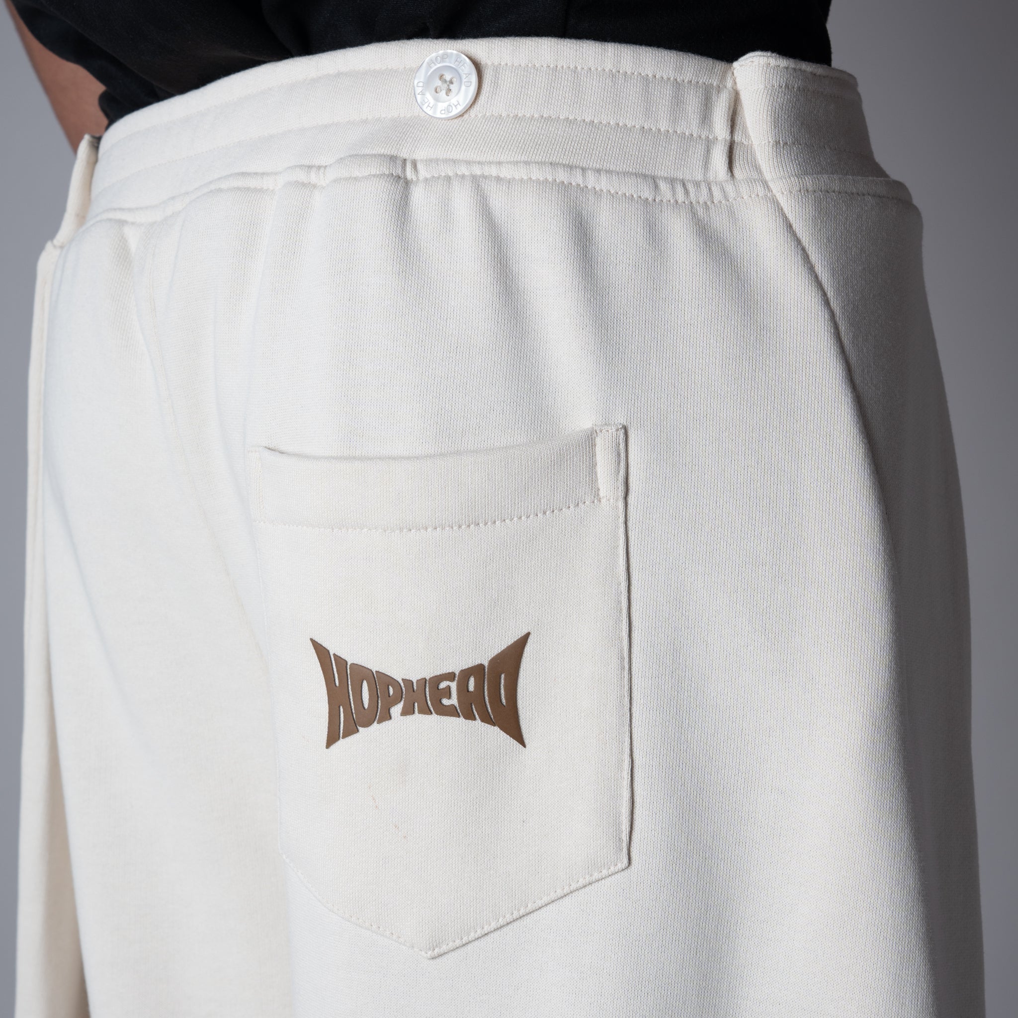 IVORY EXTRA PANEL SWEATPANTS - Hophead
