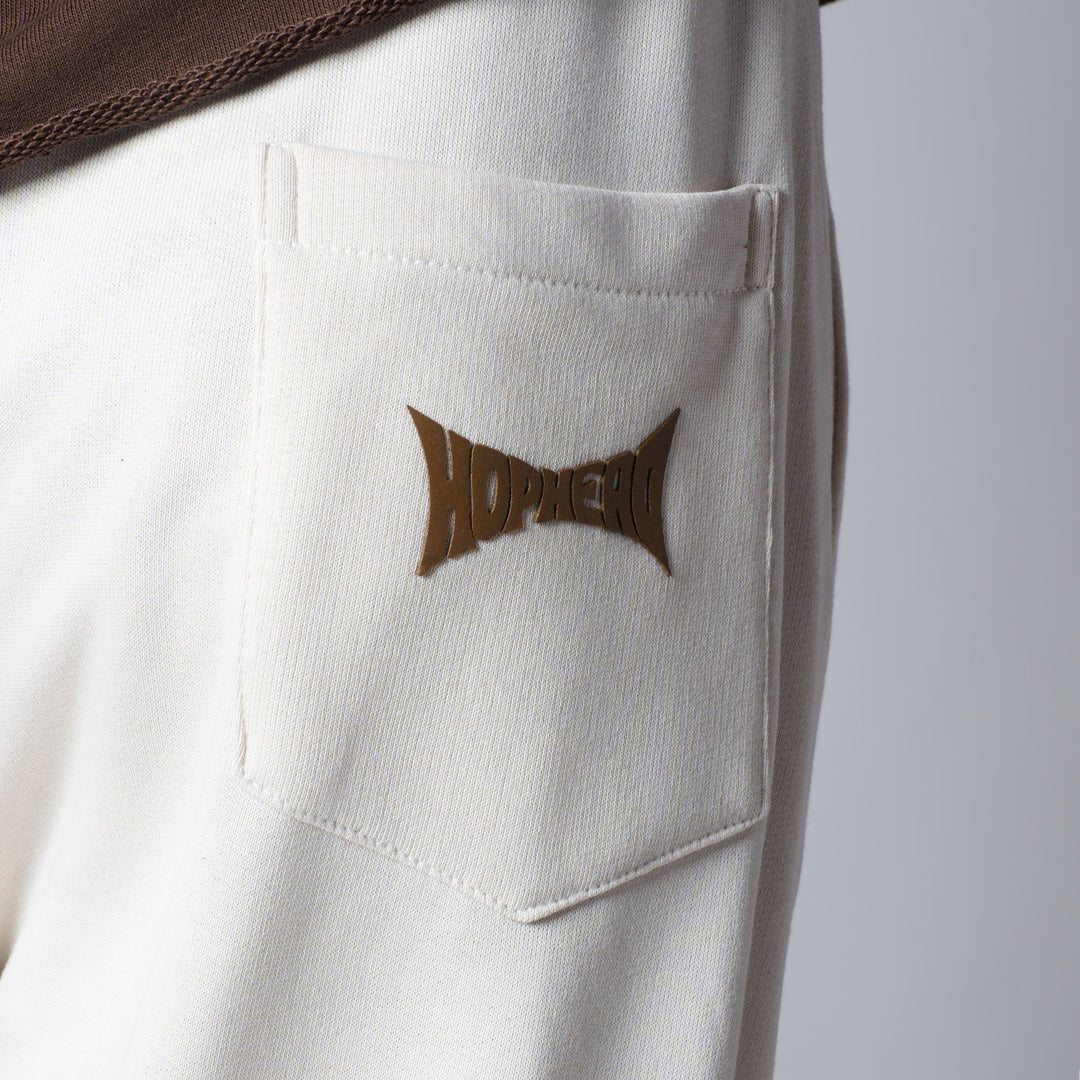IVORY FIVE TUCKS SWEATPANTS - Hophead