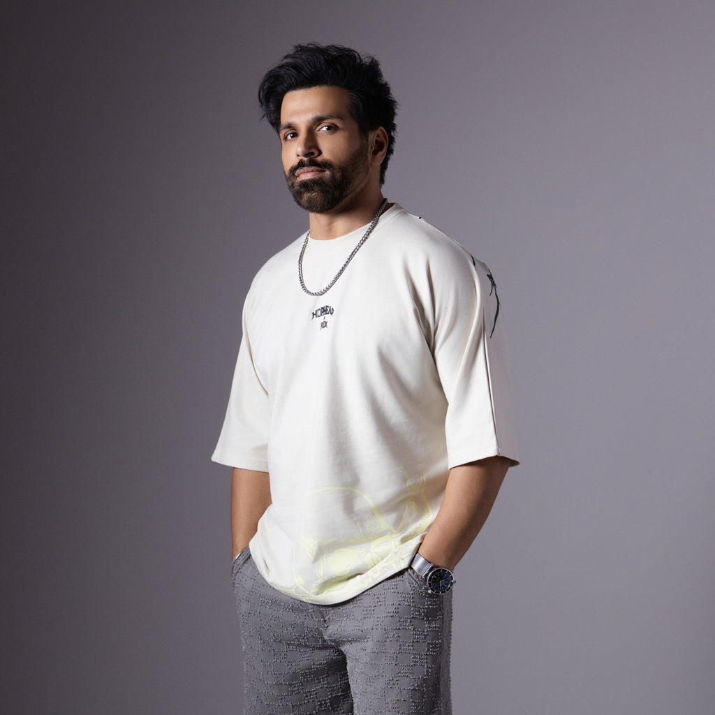 IVORY GRAPHIC T - SHIRT - Hophead