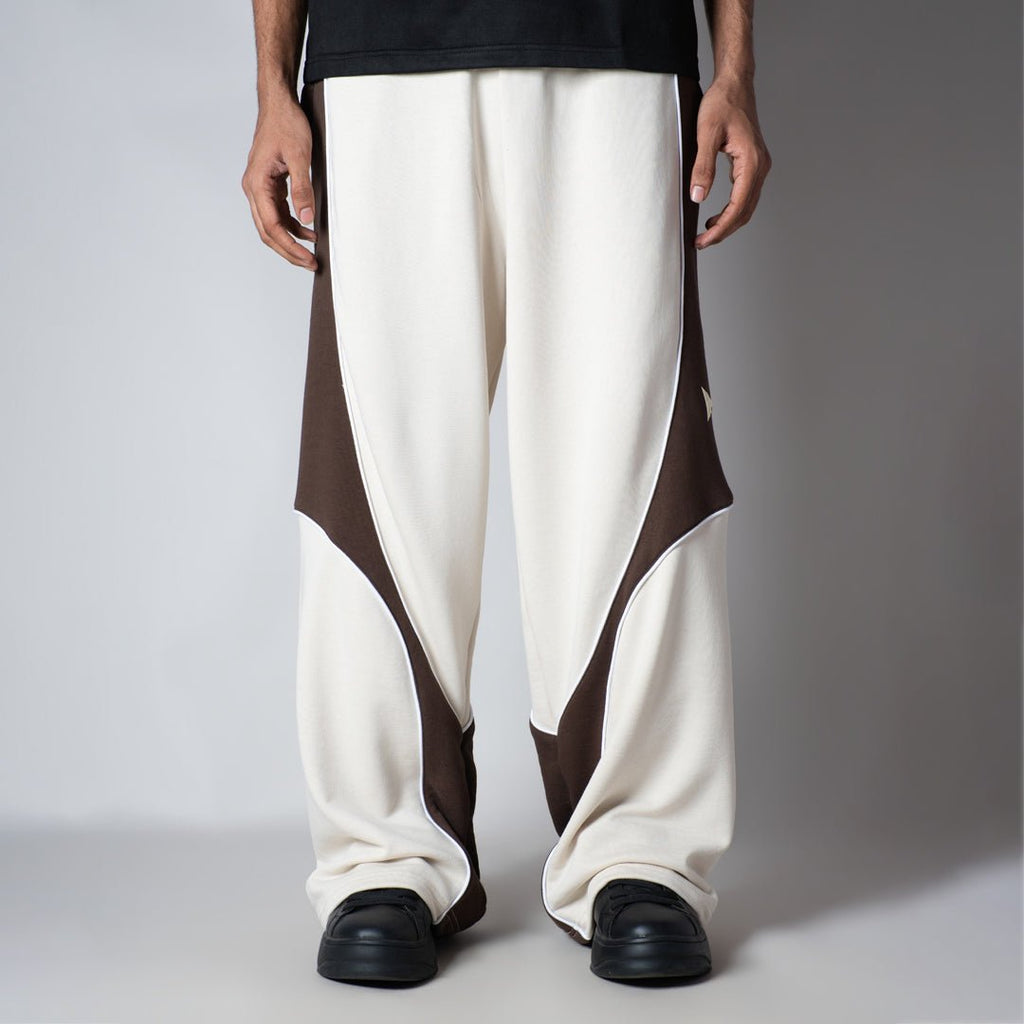IVORY HALF CIRCLE SWEATPANT - Hophead