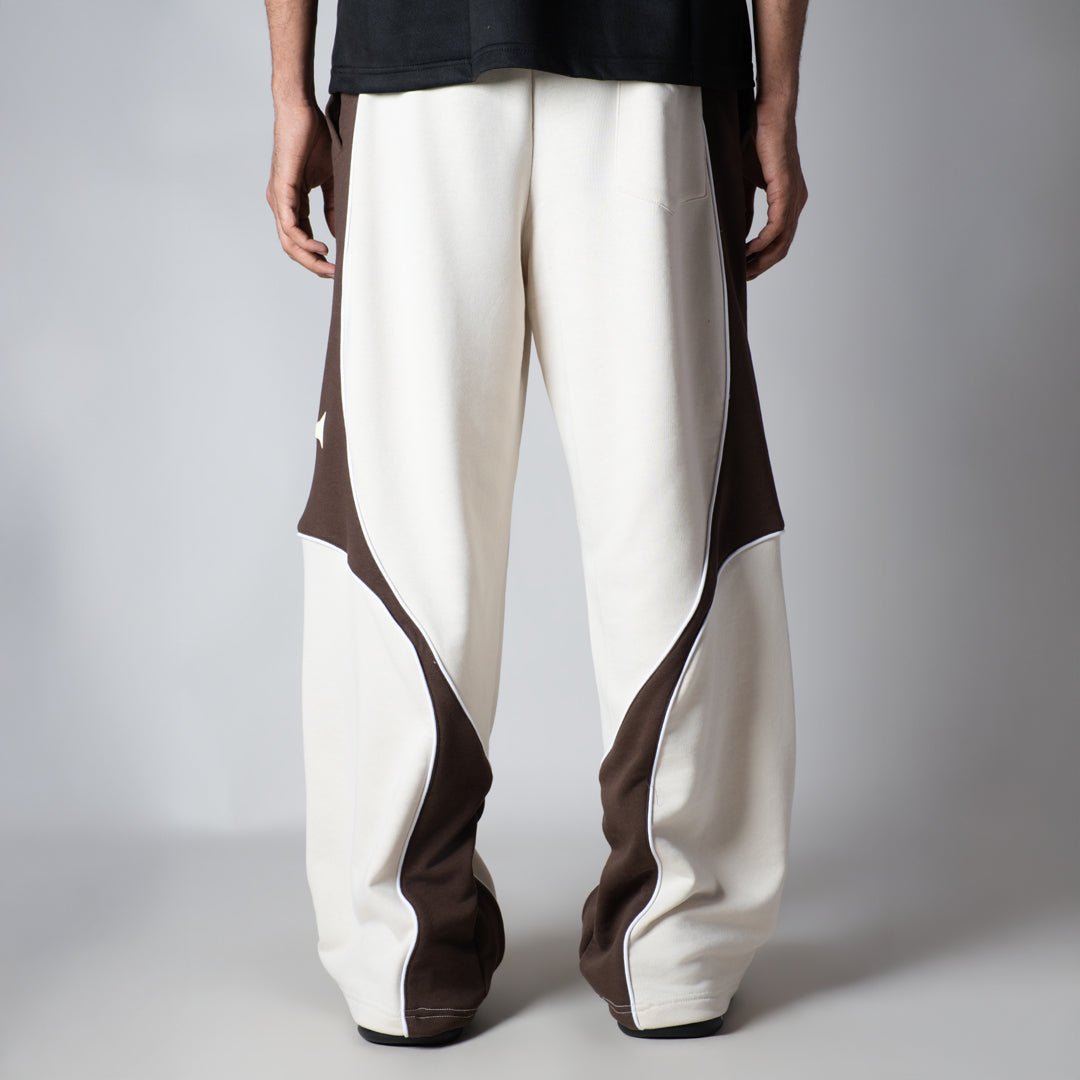 IVORY HALF CIRCLE SWEATPANT - Hophead