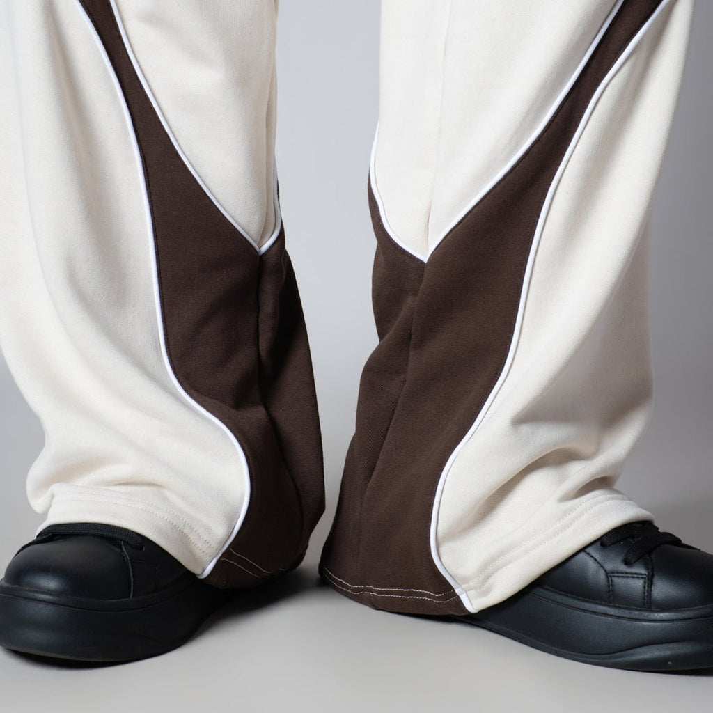 IVORY HALF CIRCLE SWEATPANT - Hophead
