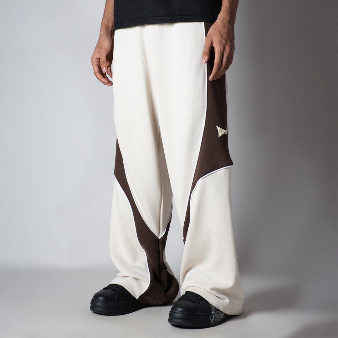 IVORY HALF CIRCLE SWEATPANT - Hophead