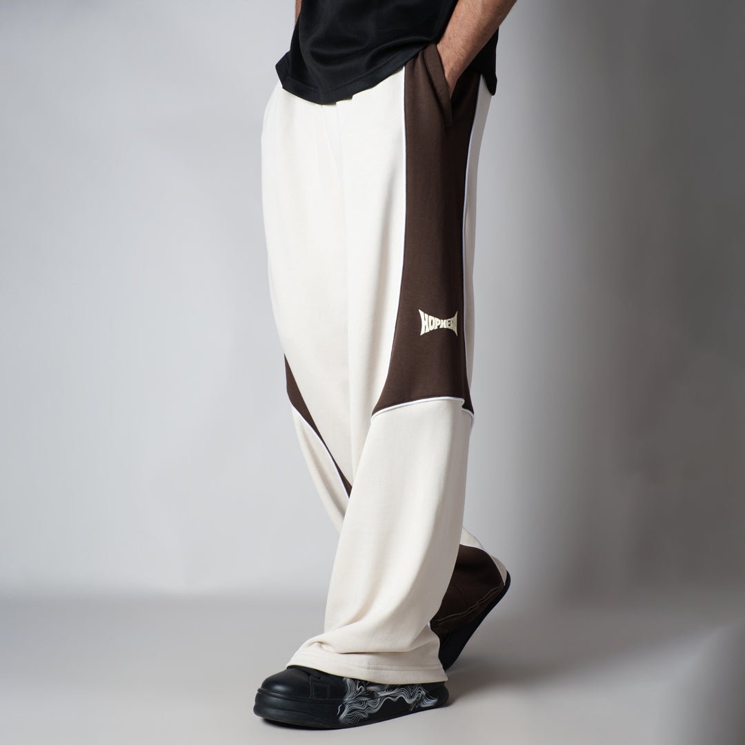 IVORY HALF CIRCLE SWEATPANT - Hophead
