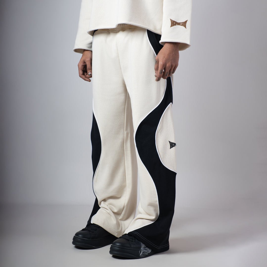 IVORY SMOKELINE HEAVY SWEATPANT - Hophead