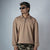 KHAKHI HALF-ZIPUP PULLOVER POLO