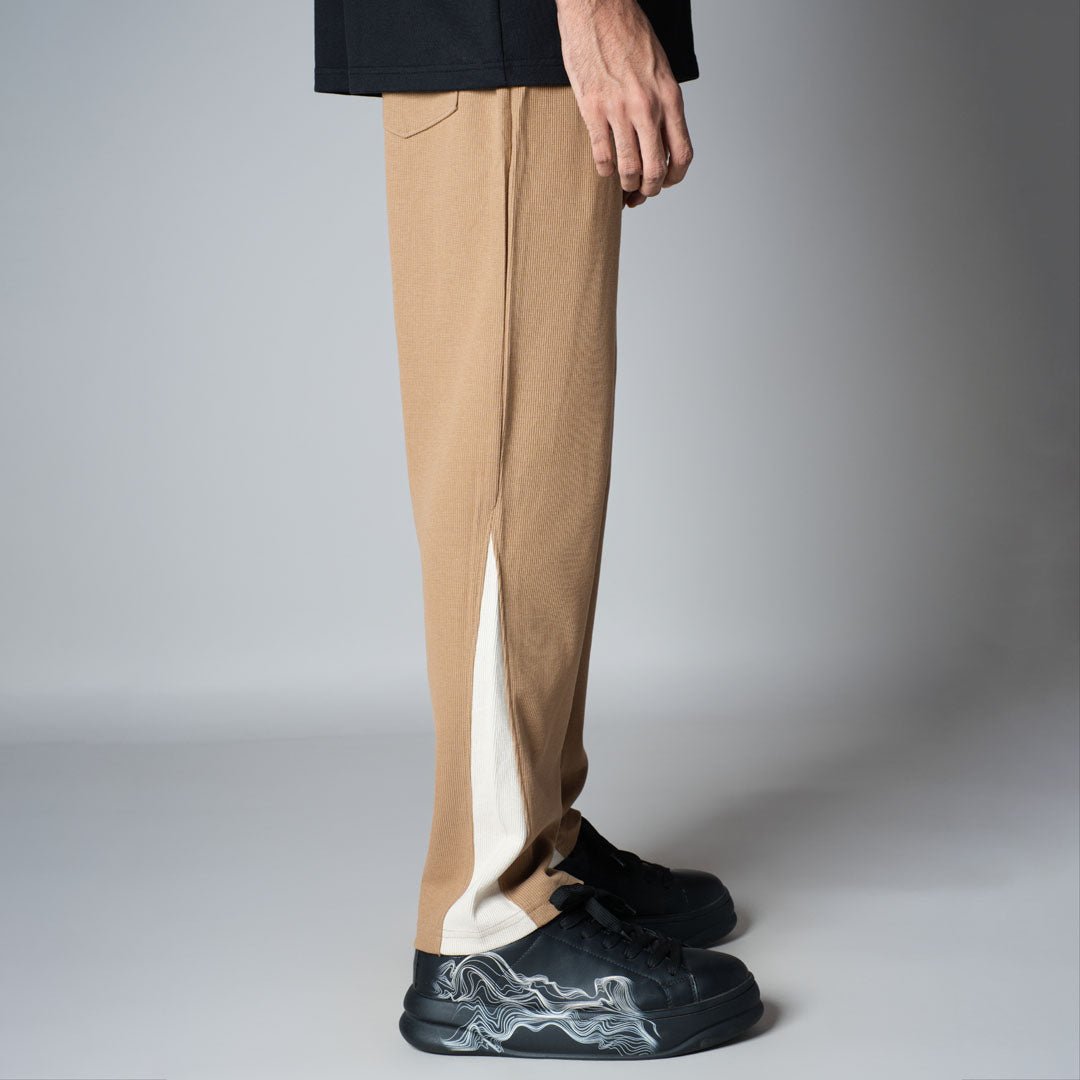 KHAKHI TWO TONE SWEATPANTS - Hophead