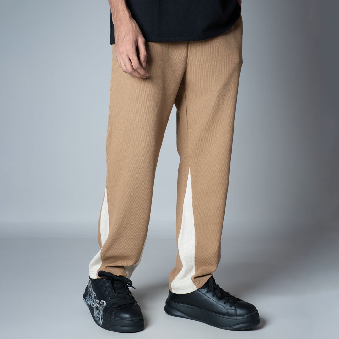 KHAKHI TWO TONE SWEATPANTS - Hophead