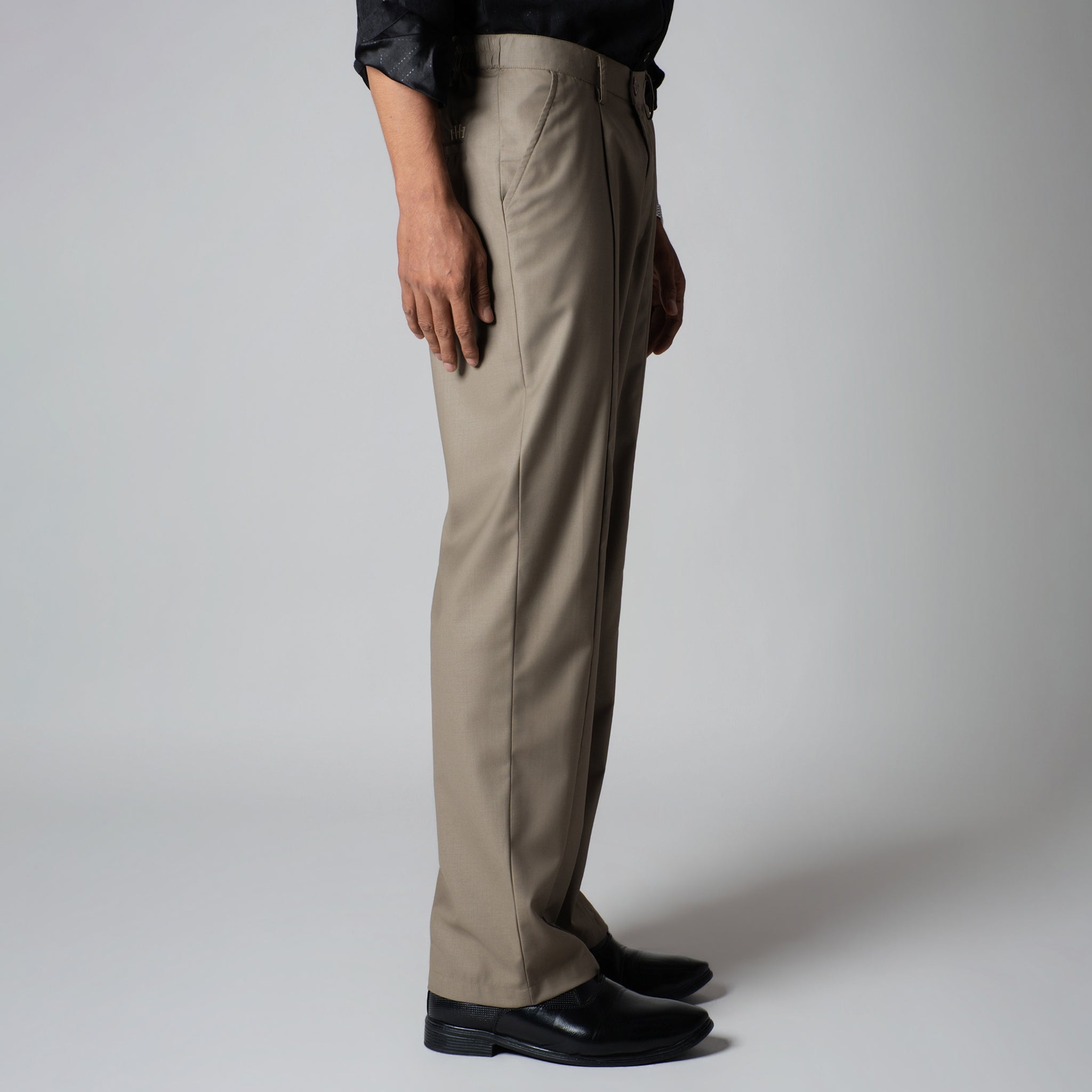 KHAKI MONO FIT TROUSER - Hophead