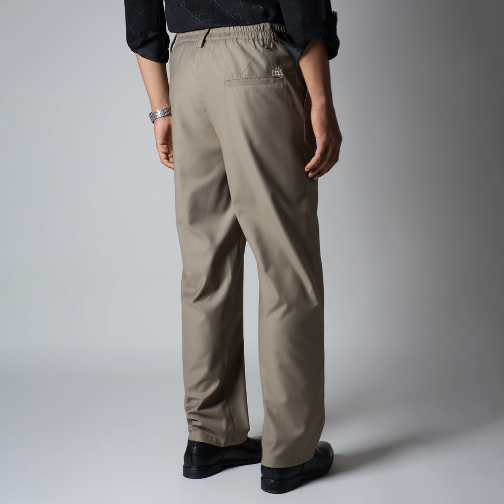 KHAKI MONO FIT TROUSER - Hophead