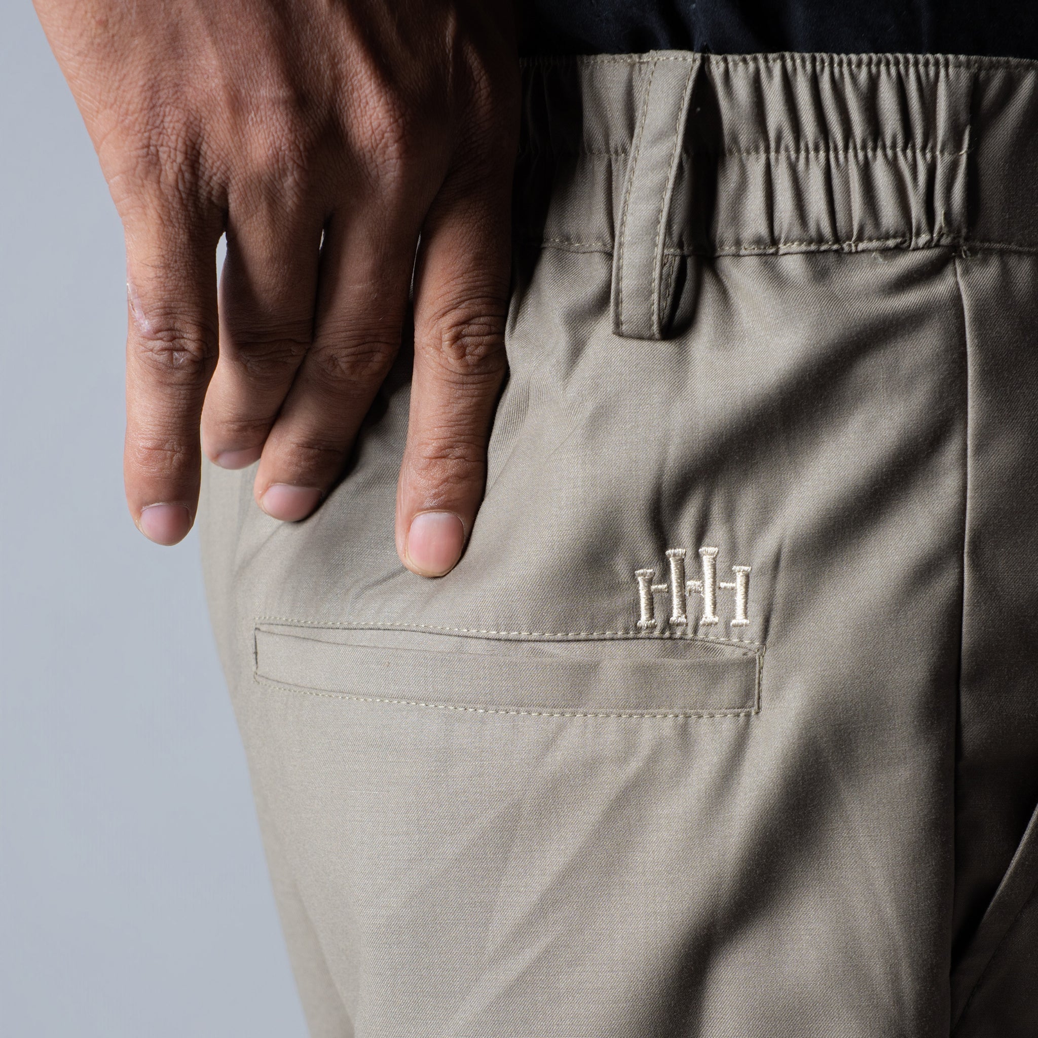 KHAKI MONO FIT TROUSER - Hophead