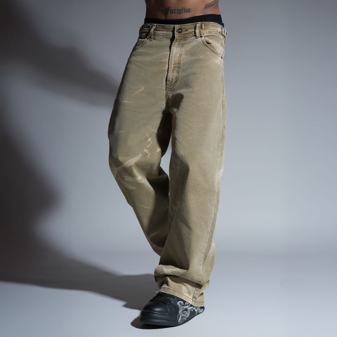 KHAKI WAVES DENIM - Hophead