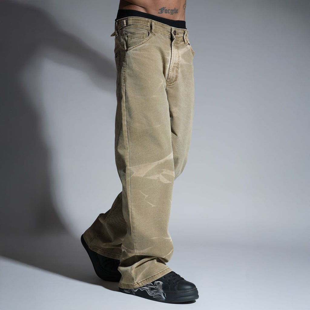 KHAKI WAVES DENIM - Hophead