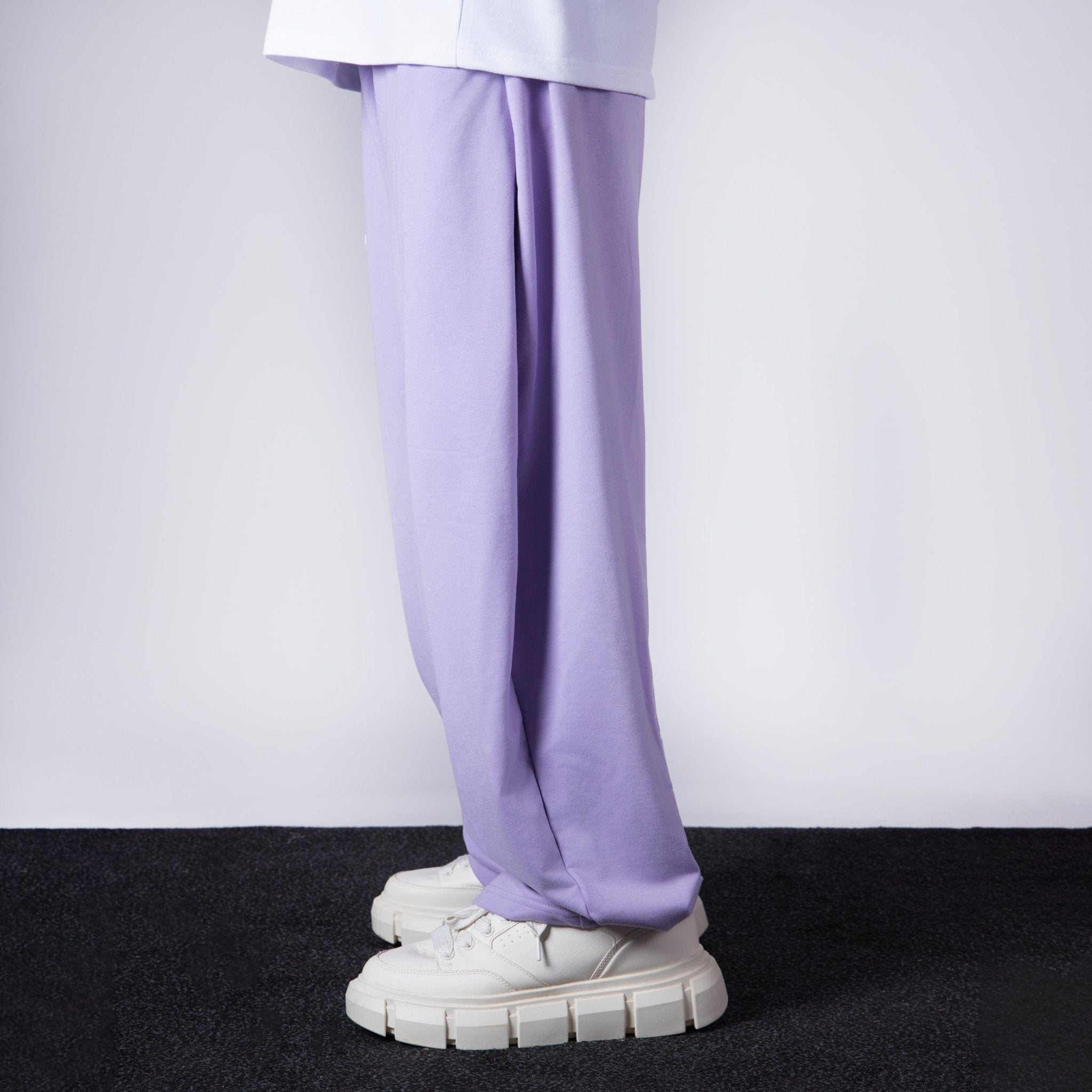 LAVENDER EXTREME BAGGY BASIC SWEATPANTS - Hophead