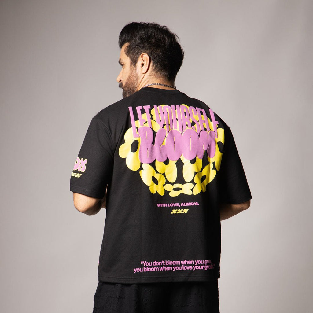 LET YOURSELF BLOOM GRAPHIC T - SHIRT - RDX - Hophead