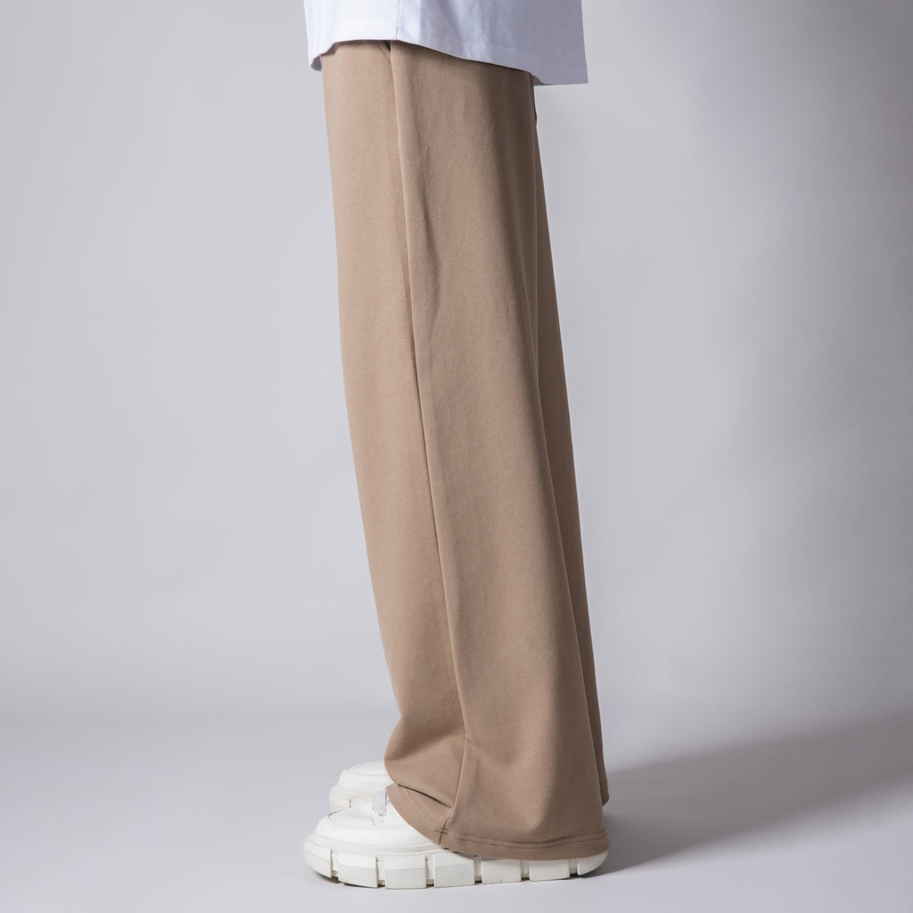 LIGHT BROWN BASIC HEAVY SWEATPANTS - Hophead