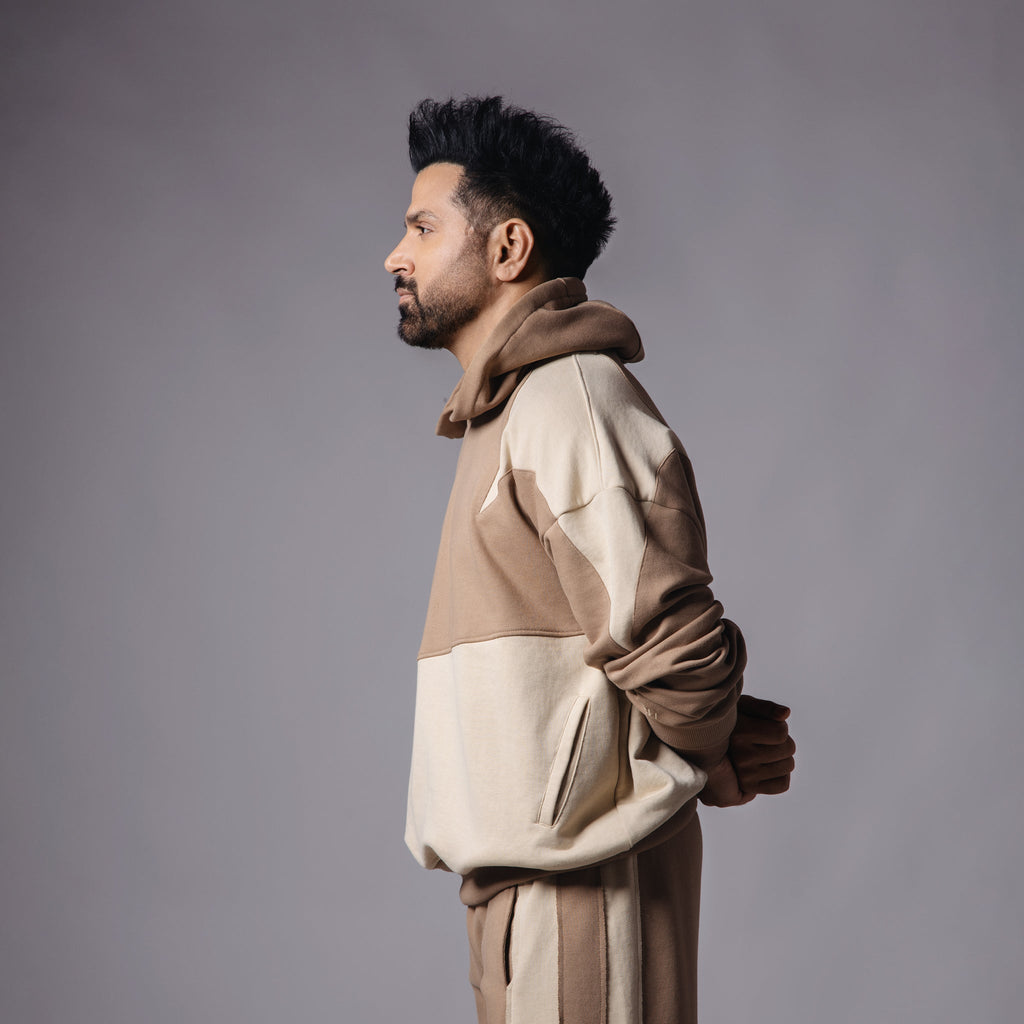 LIGHT BROWN CUT & SEW HOODIE - Hophead