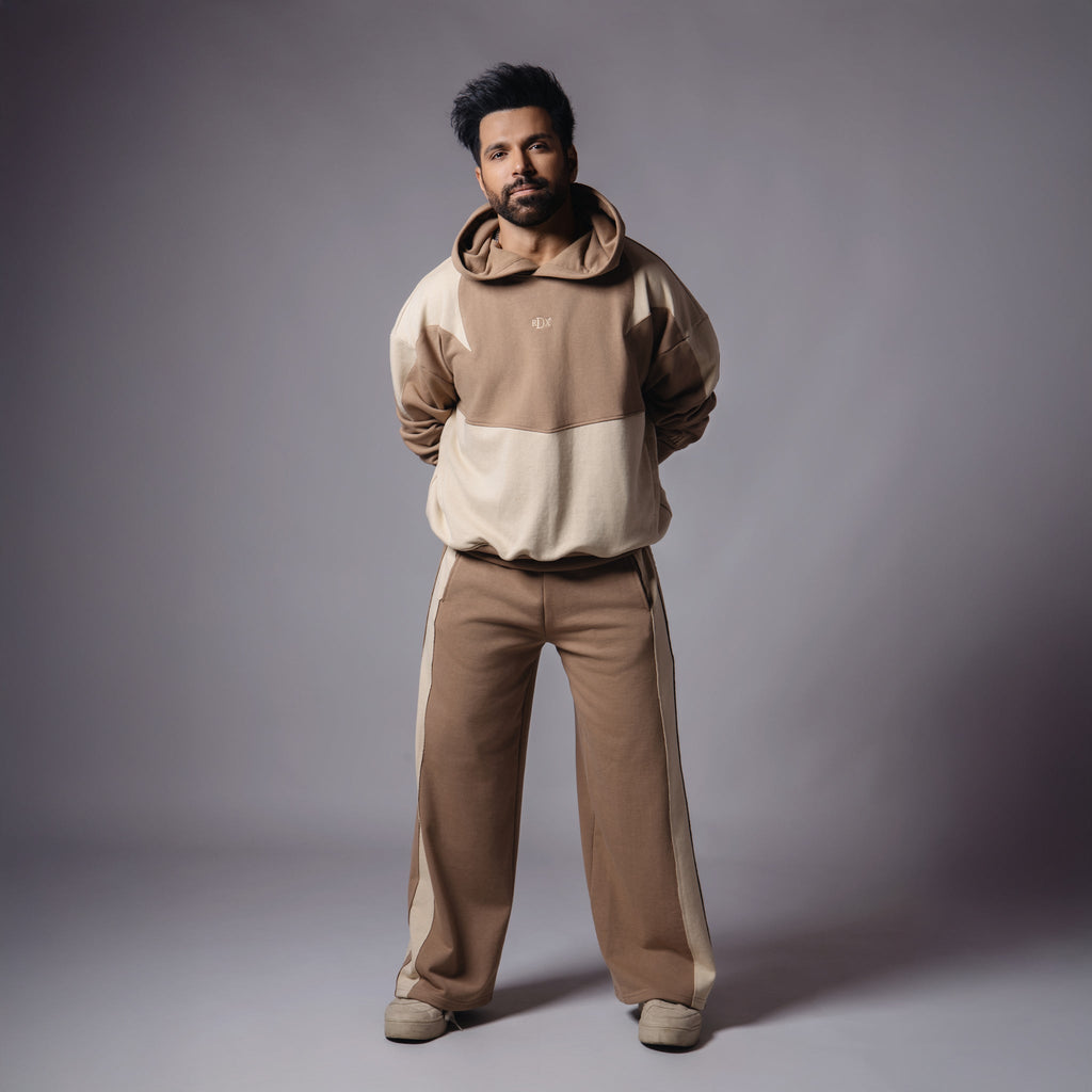 LIGHT BROWN CUT & SEW HOODIE - Hophead