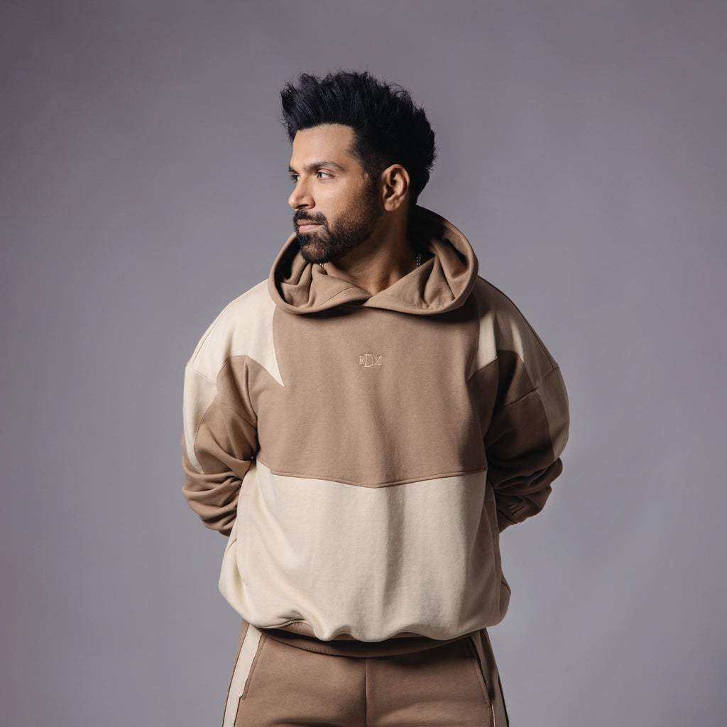 LIGHT BROWN CUT & SEW HOODIE - Hophead