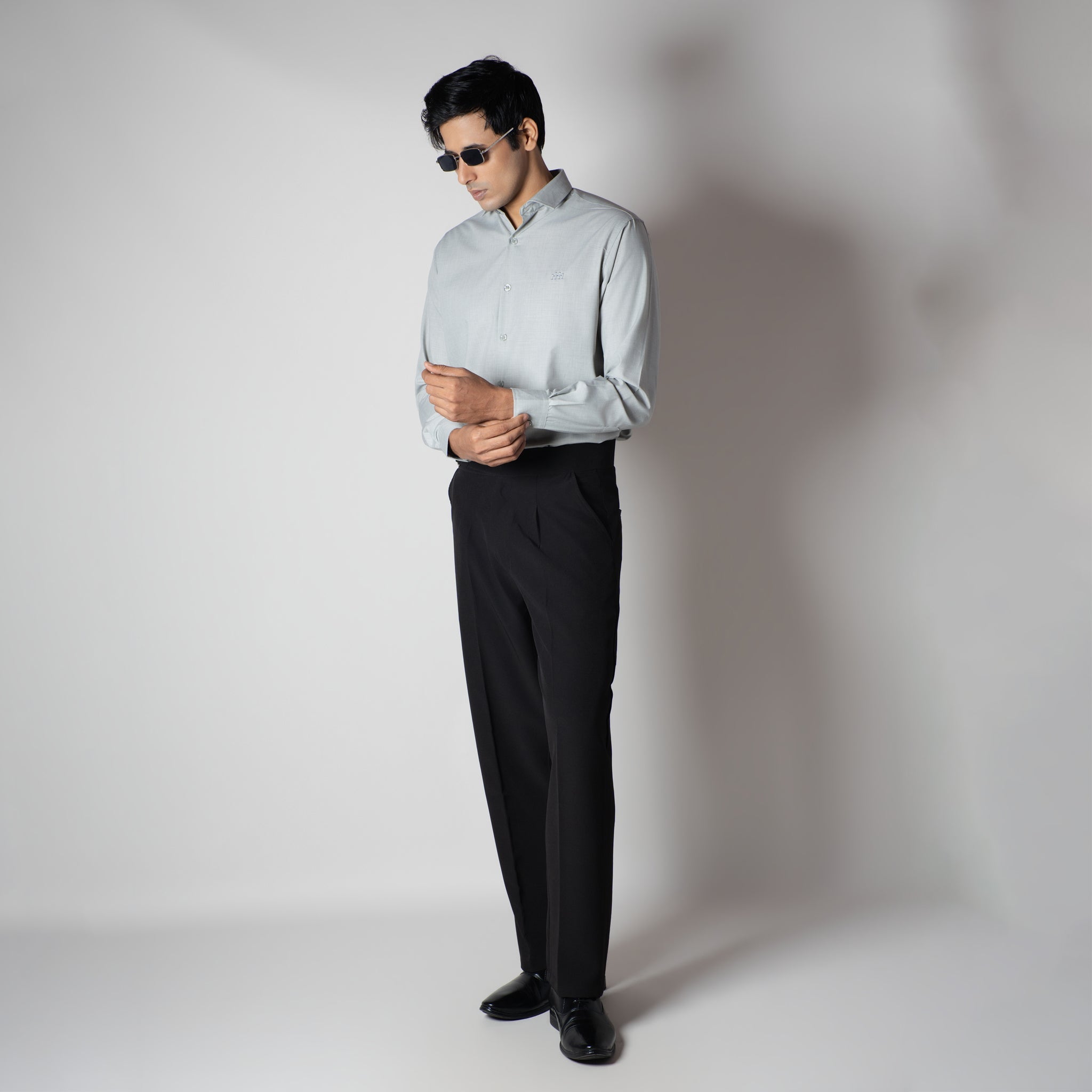 LIGHT GREY CHIC SHIRT - Hophead