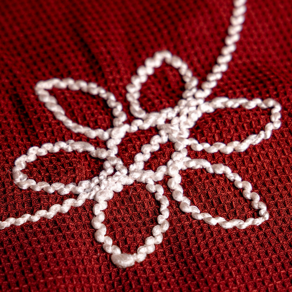 MAROON EMBROIDERED CO - ORD SET - Hophead