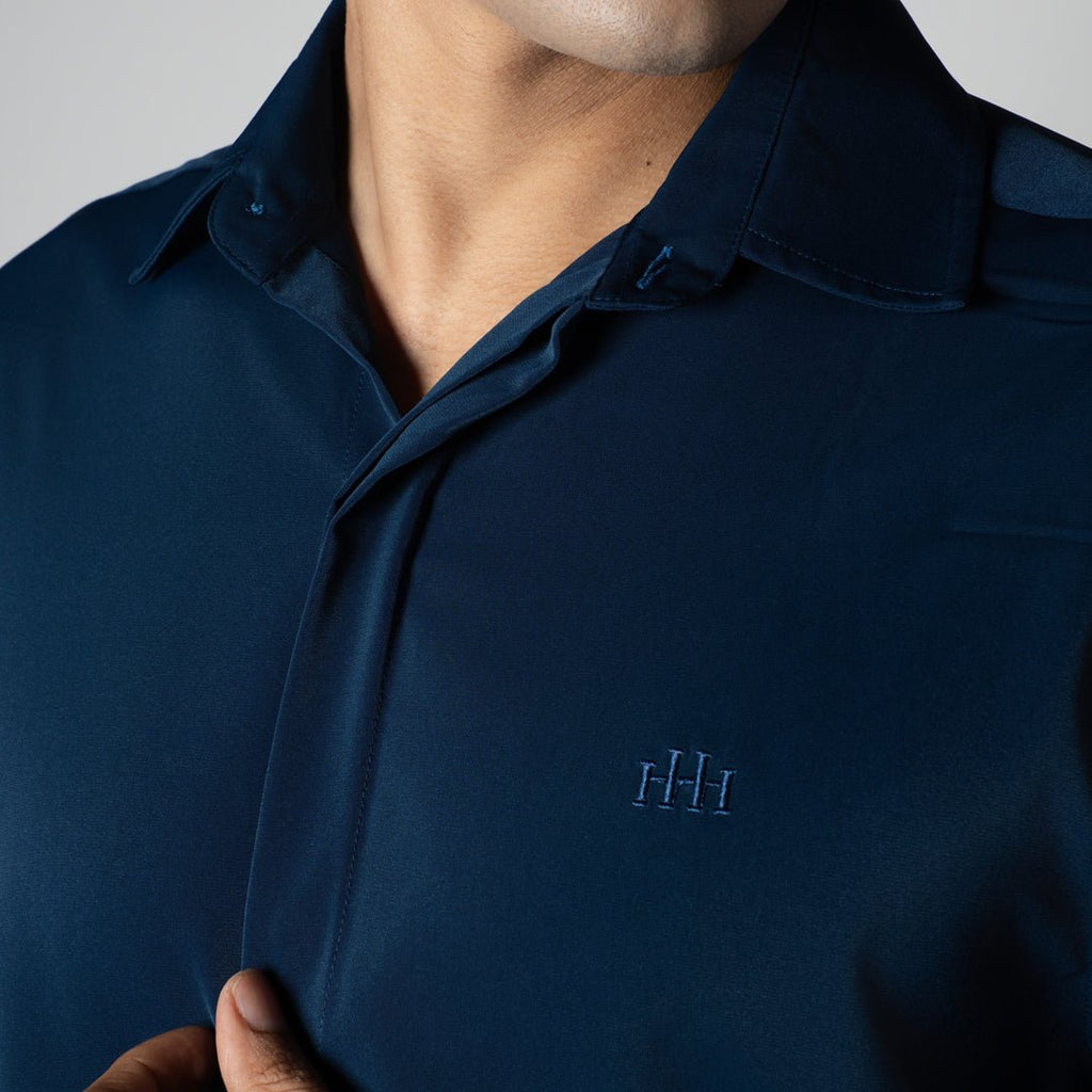 MID-NIGHT BLUE KOREAN ULTRALITE SHIRT - Hophead