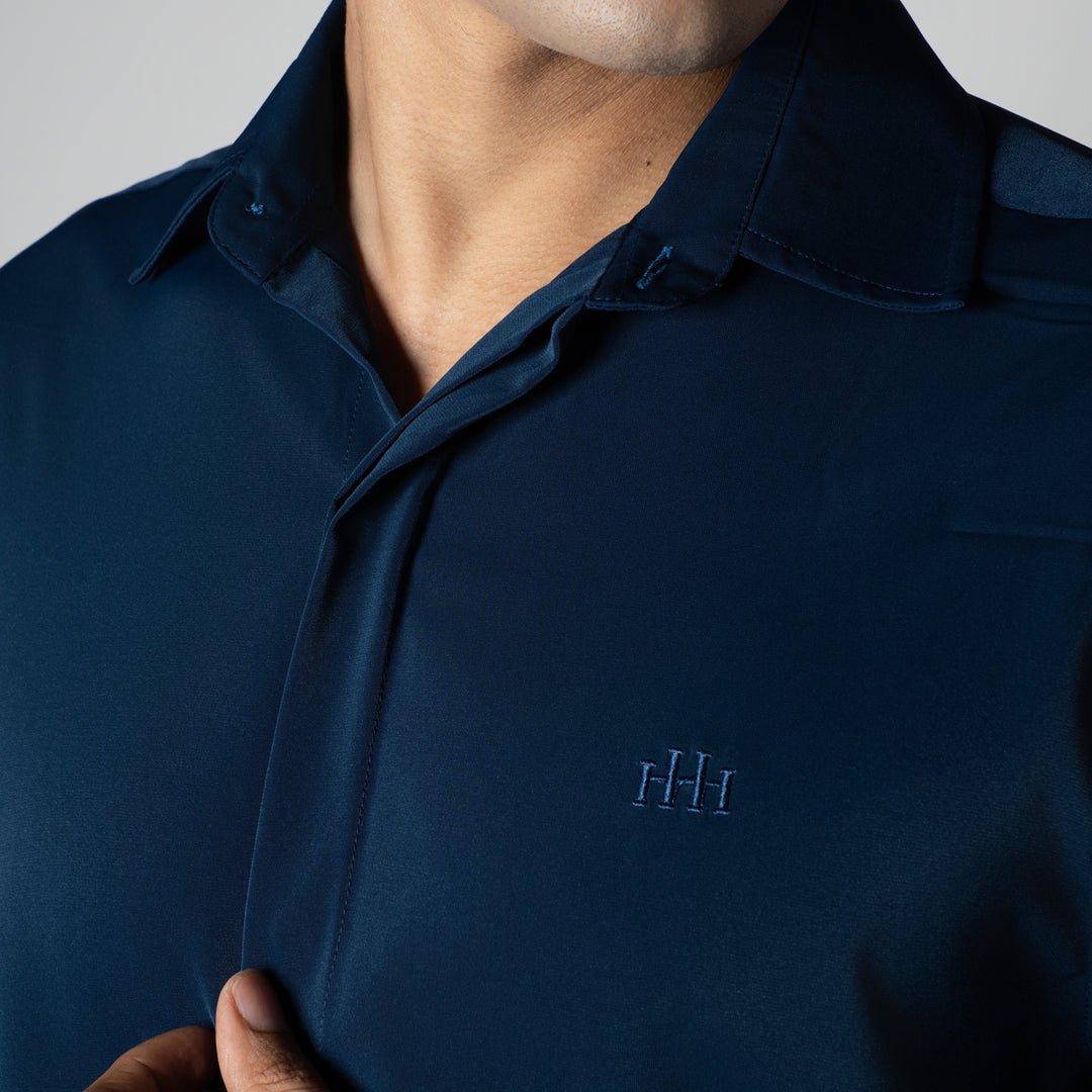 MID-NIGHT BLUE KOREAN ULTRALITE SHIRT - Hophead
