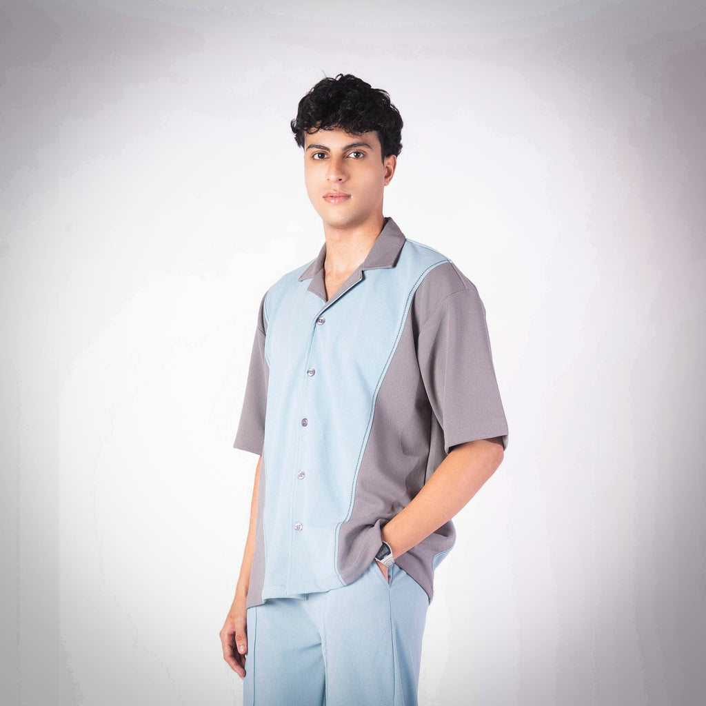 MOON STONE AND MINT CUBAN SHIRT - Hophead