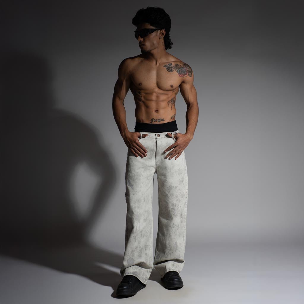 MOONLIGHT MARBLE DENIM - Hophead