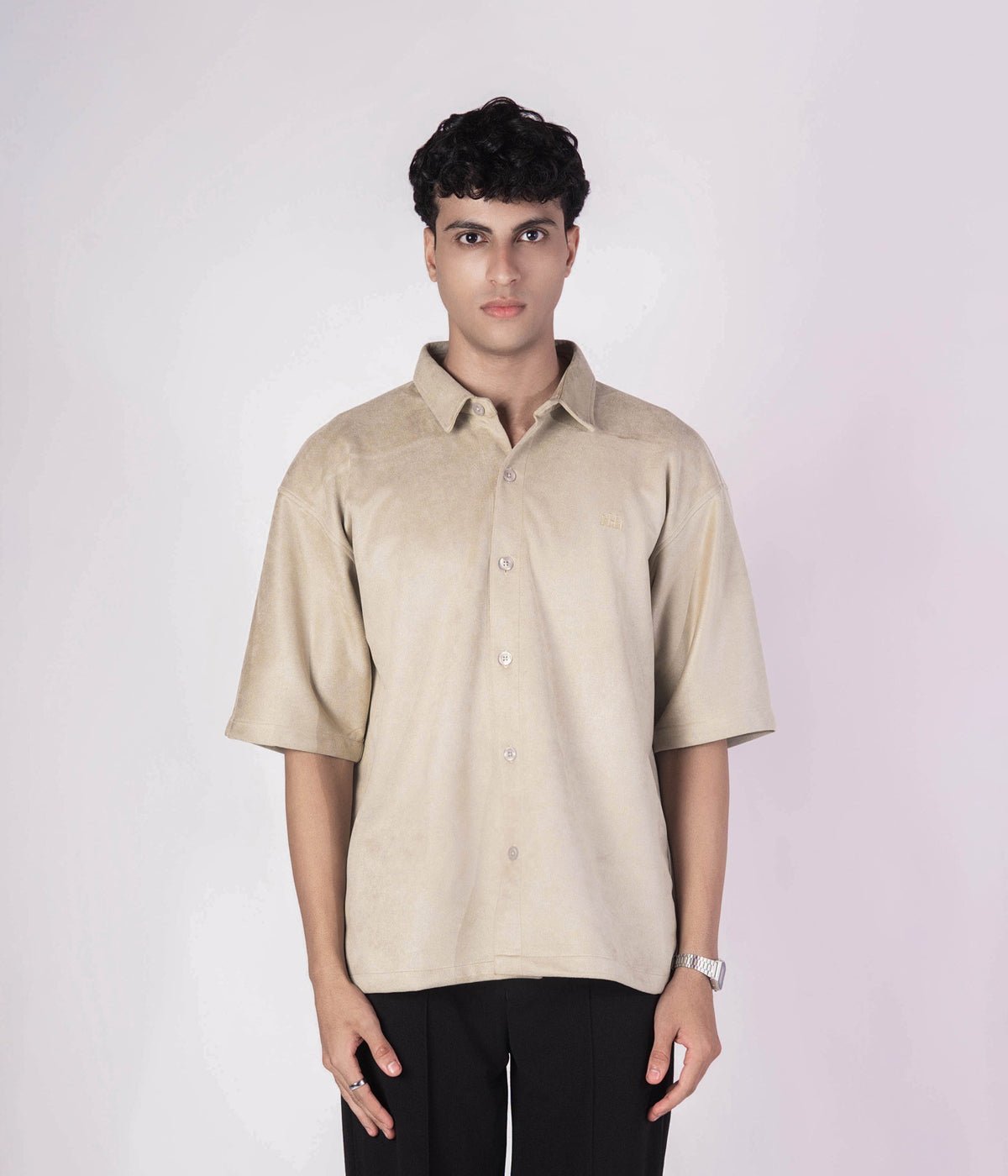 MOSS GREEN CLASSIC SUEDE SHIRT - Hophead