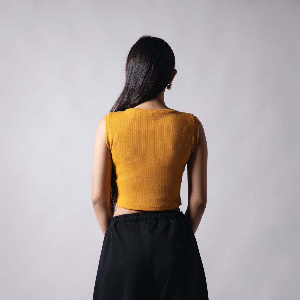 MUSTARD RIB TOP - Hophead