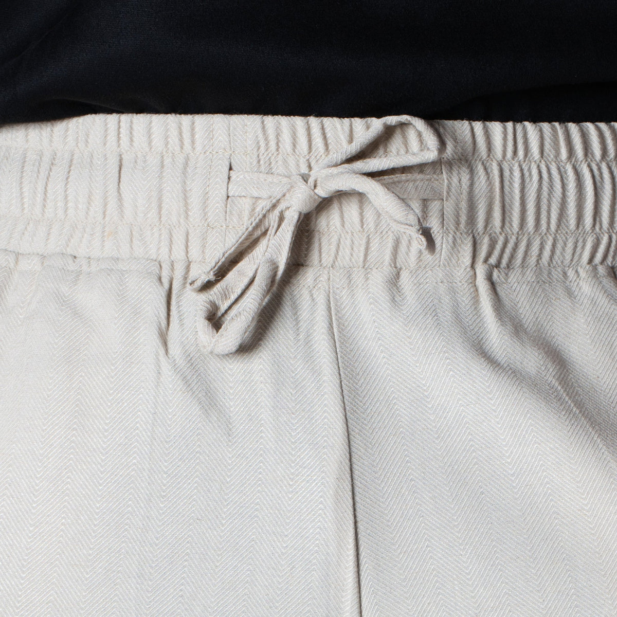 NATURAL LINEN FLOW FABRIC PANT - Hophead