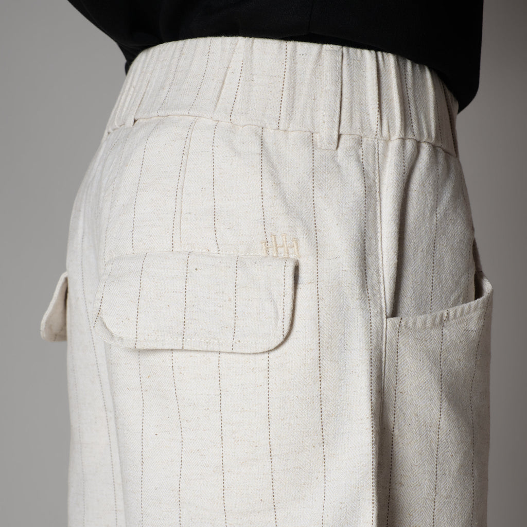 Natural Woven Linen Sweatpant - Hophead