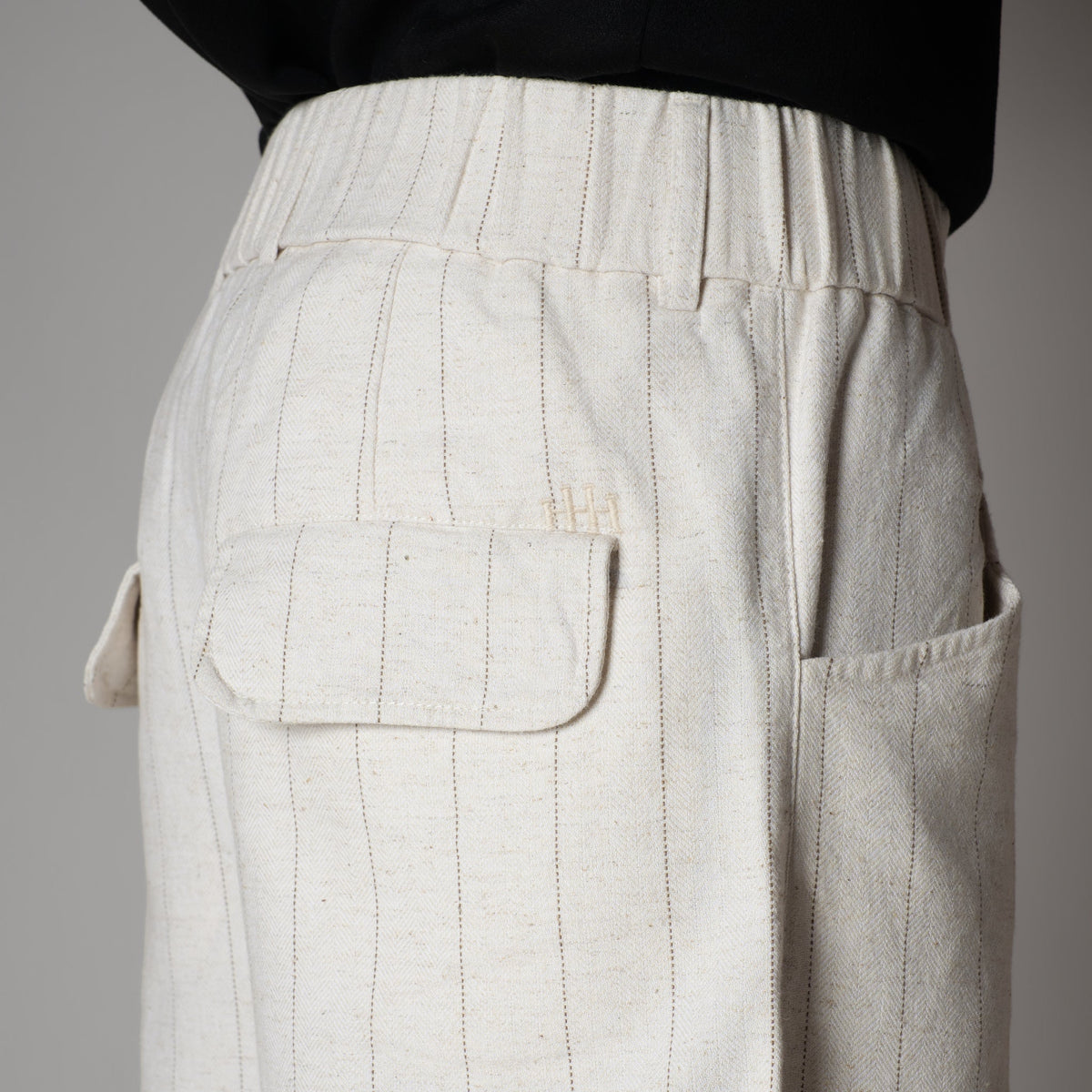 Natural Woven Linen Sweatpant - Hophead