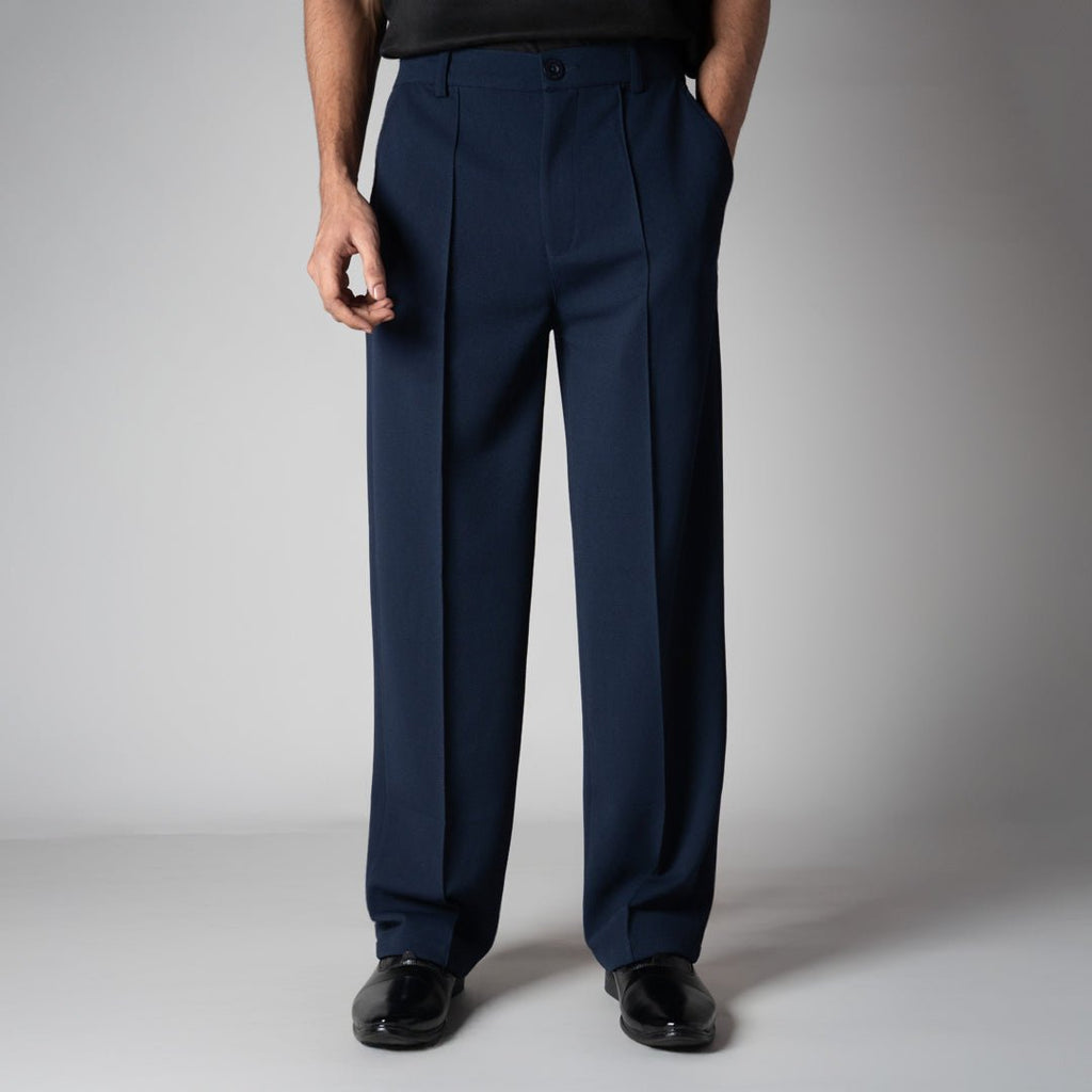 NAVY BLUE CLASSIC PANTS - Hophead