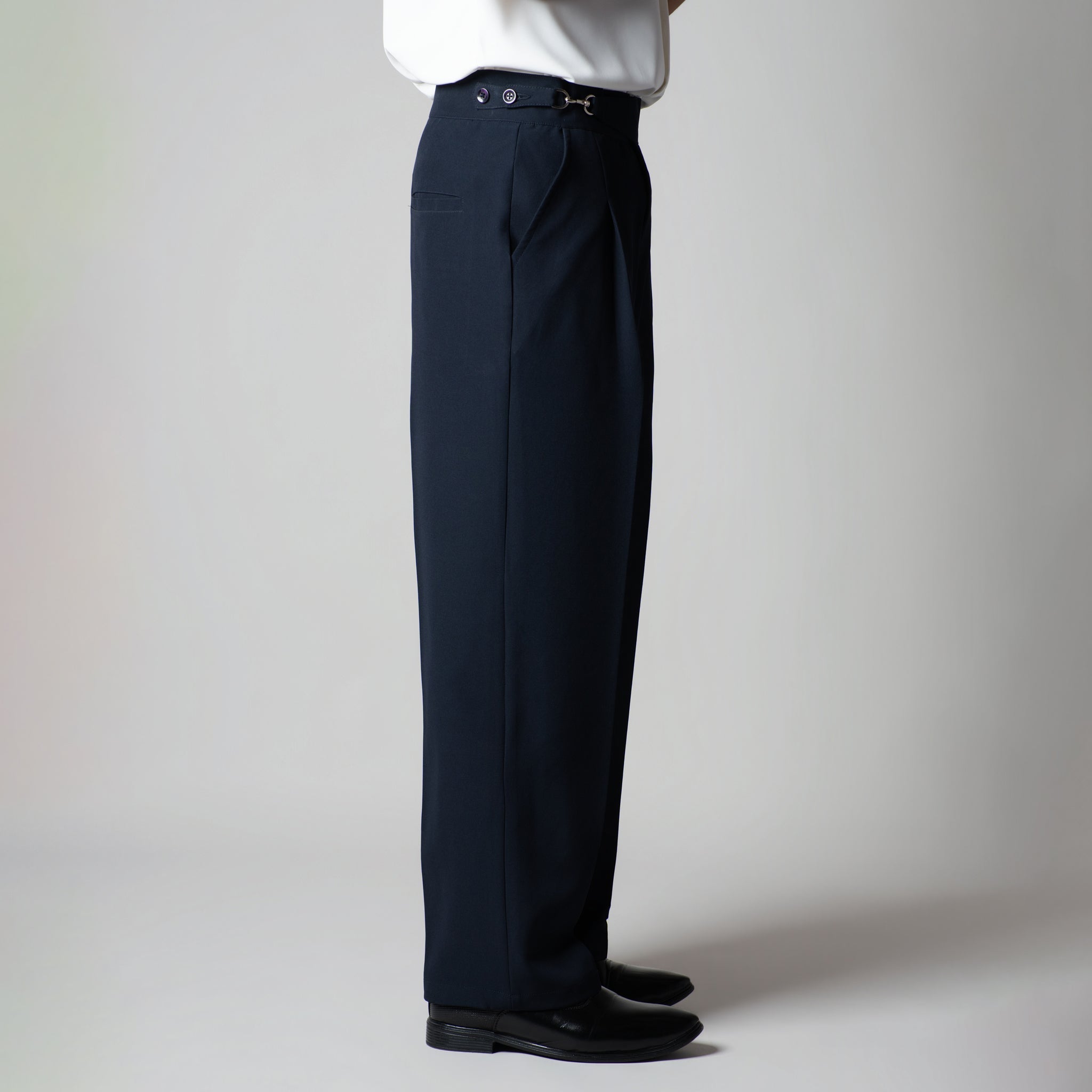 NAVY BLUE D - HOOK TROUSER - Hophead